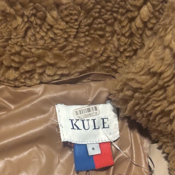 KULE “The Krispie” Colorblock Sherpa Chestnut Jacket - Picture 14 of 16